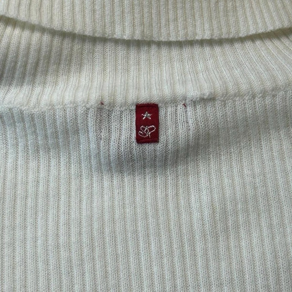 Southpole White Turtleneck Sweater XL | Y2K Streetwear | Junior Collection - Picture 7 of 8
